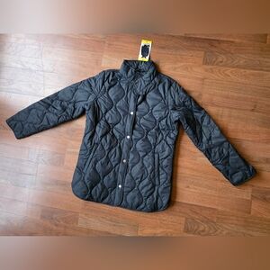 NEW Navy Blue Quilted Jacket